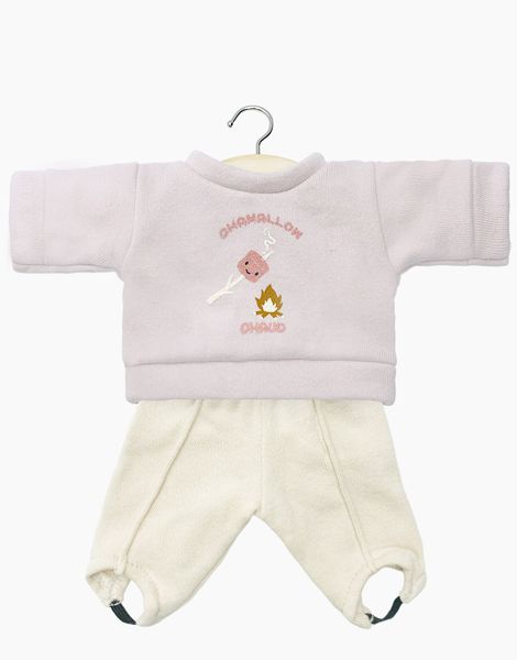 ensemble sweat pantalon chamalow