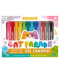 Set de 12 crayons gel watercolor Cat Parade, Ooly, Rentrée, Ecole, Enfant, Coloriage, Fun