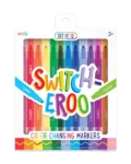 Lot de 12 feutres qui changent de couleur -Switch Eroo, Ooly, Enfant, Dessins, Coloriage, Fun, Créativité