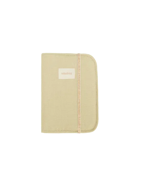 Protège-carnet de santé Poema - Green Tea, Nobodinoz, Bébé, Indispensable, Pratique, Idée de cadeau de naissance