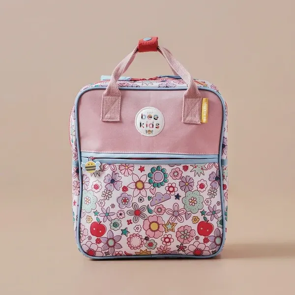 Sac à dos Floral rétro, Just Bee Kids, Enfant, A l'école, En promenade, Sac, Stylé