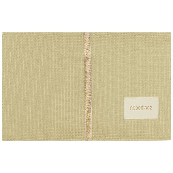 Tapis à langer Mozart 68x50 - Green Tea, Nobodinoz, Bébé, Indispensable, Cadeau de naissance