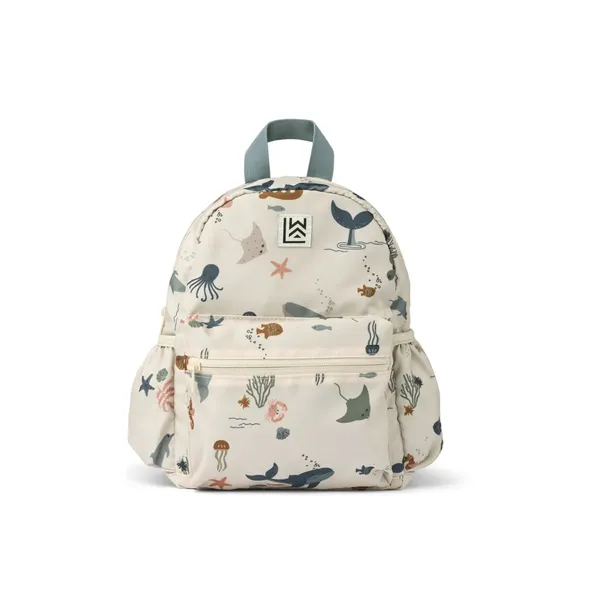 Sac à dos Andreas - Sea creature/Sandy, Liewood, Enfant, En promenade, Ecole, Stylé, Indispensable