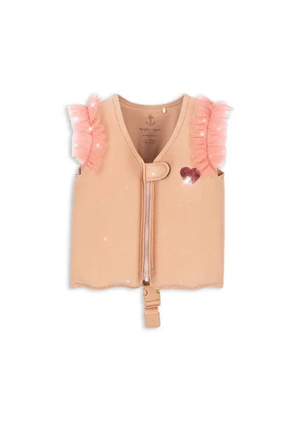 Gilet de Nage flotteur Gemma- 3-6 ans - Evening Sand, Konges Slojd, Enfant, Nager, Plage, Piscine, Sécurité, Stylé
