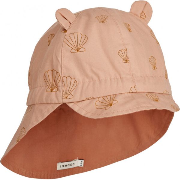 Chapeau de soleil Gorm - Sea Shell/Pale Tuscany - 6/9 mois, Liewood, Enfant, Eté, Protection soleil, Plage, Idée cadeau