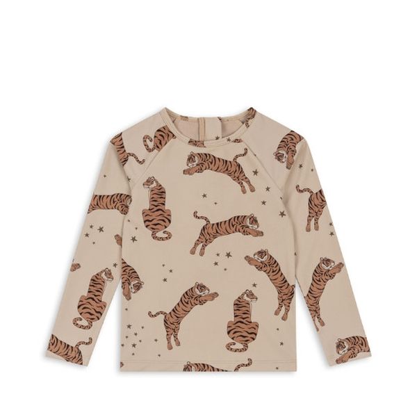 Haut anti-UV Aster - Tiger - 12 mois, Konges Slojd, Enfant, Eté, Piscine, Plage, Indispensable, Idée cadeau